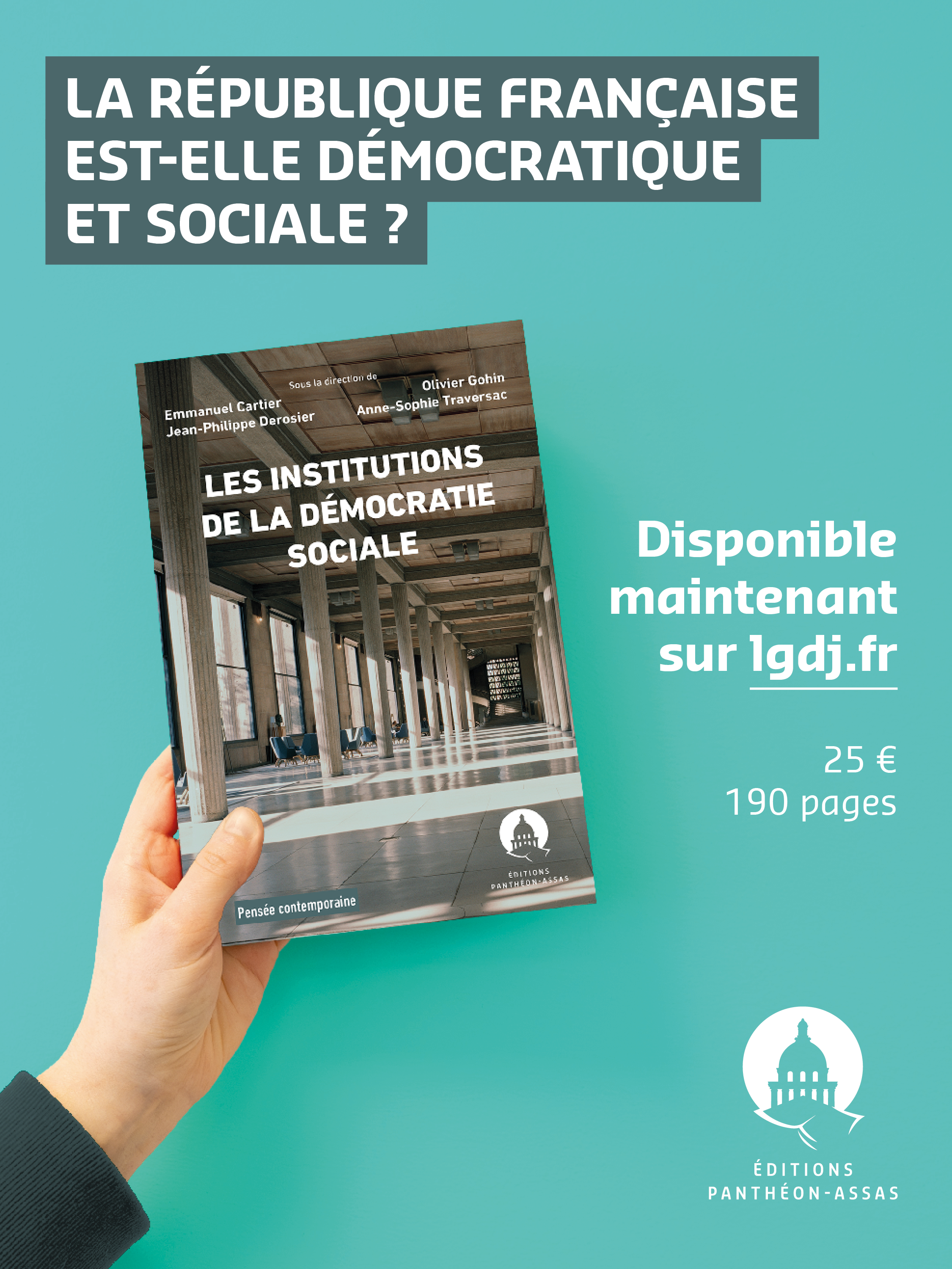 Flyer de l'ouvrage Les institutions de la démocratie sociale