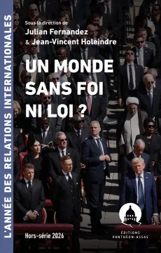 Couverture de l'ouvrage de L'Année des relations internationales 2026