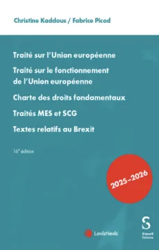 Couverture de l'ouvrage  Traité sur l’Union européenne 2025/2026