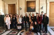 Les étudiants du programme de l'égalité des chances en visite à la Cour de cassation